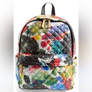 ❤️‍🔥MZ Wallace❤️‍🔥 Metro Quilted Nylon Rainbow Backpack